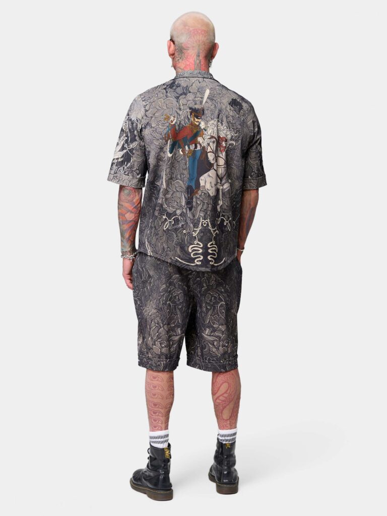 ГУСАР [РУБАШКА УНИСЕКС *short]