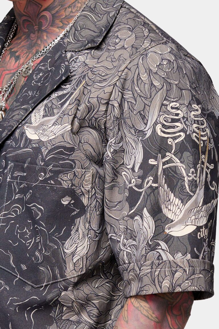 ГУСАР [РУБАШКА УНИСЕКС *short]