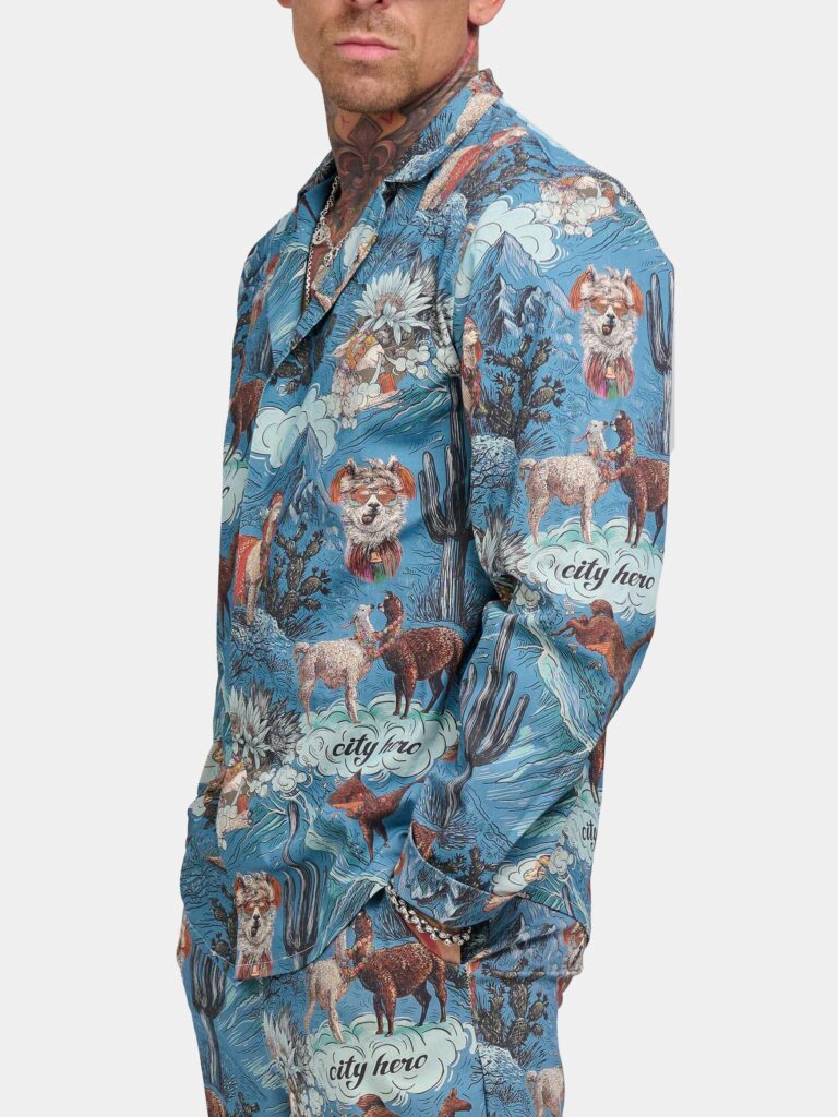 ЛАМЫ & АЛЬПАКИ [РУБАШКА УНИСЕКС]