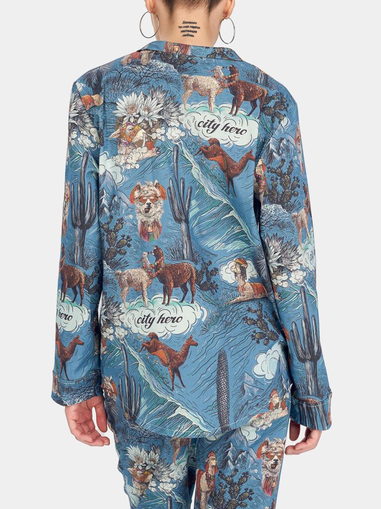 ЛАМЫ & АЛЬПАКИ [РУБАШКА УНИСЕКС]