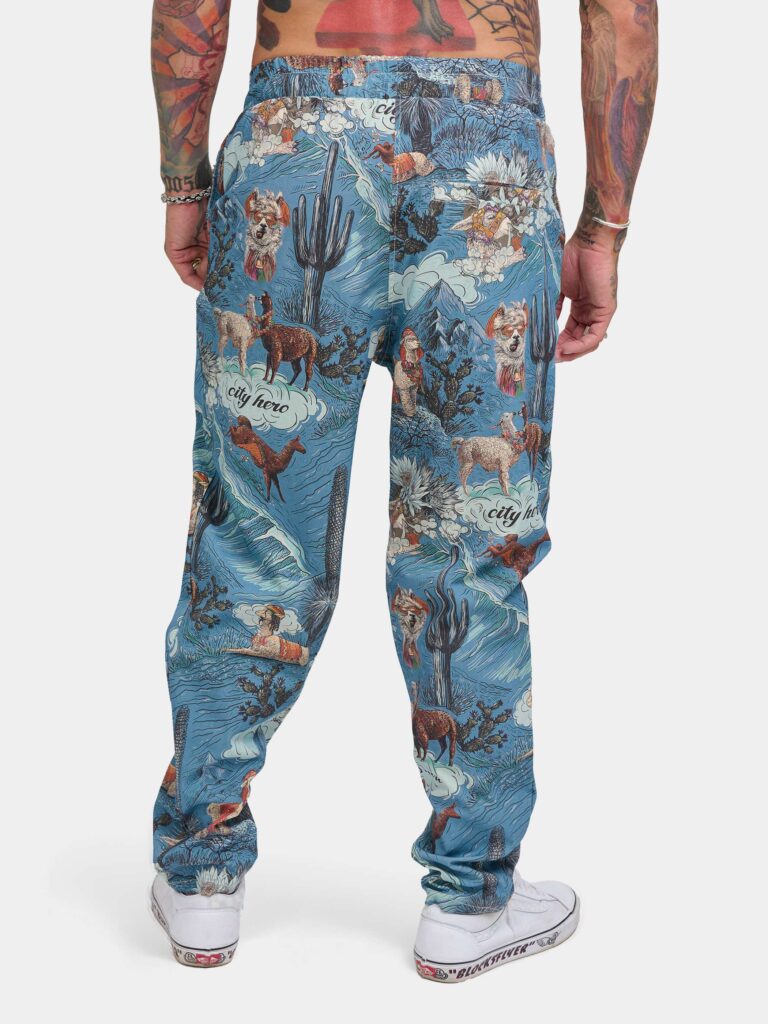 ЛАМЫ & АЛЬПАКИ [ЛЕТНИЕ БРЮКИ УНИСЕКС]