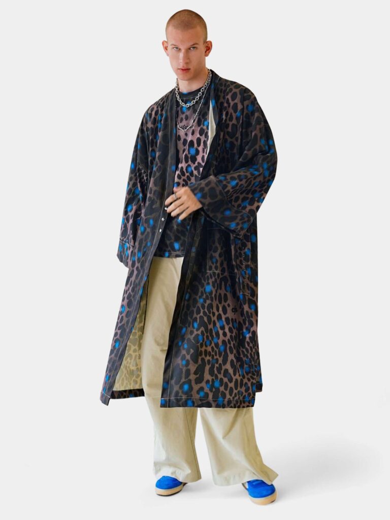 LEOPARD ANIMALISM [СТРИТ ХАЛАТ OVRSZ УНИСЕКС]