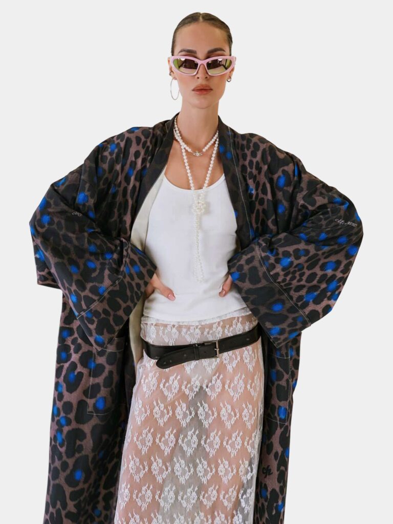 LEOPARD ANIMALISM [СТРИТ ХАЛАТ OVRSZ УНИСЕКС]