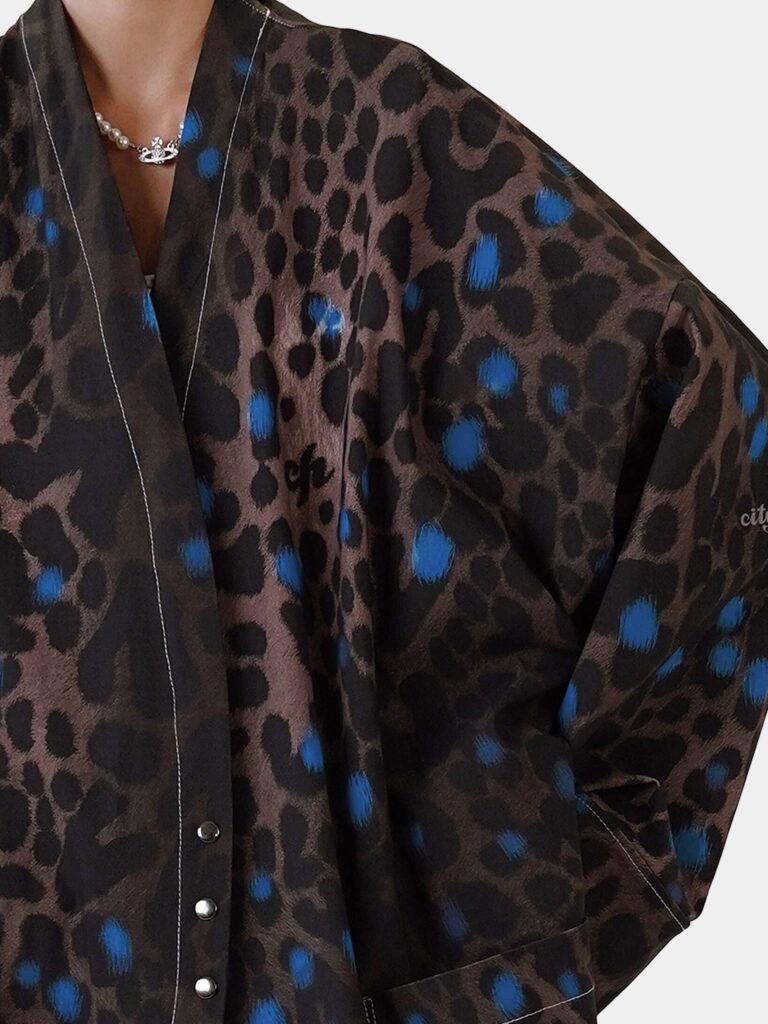 LEOPARD ANIMALISM [СТРИТ ХАЛАТ OVRSZ УНИСЕКС]