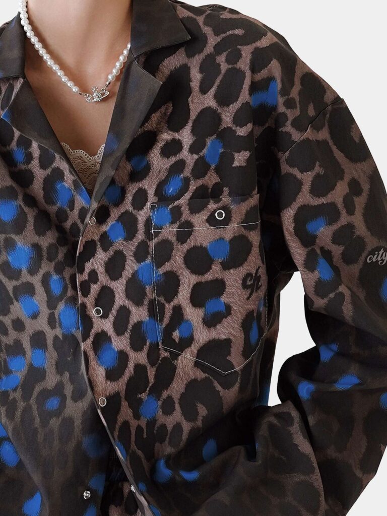 LEOPARD ANIMALISM [РУБАШКА OVRSZ УНИСЕКС]