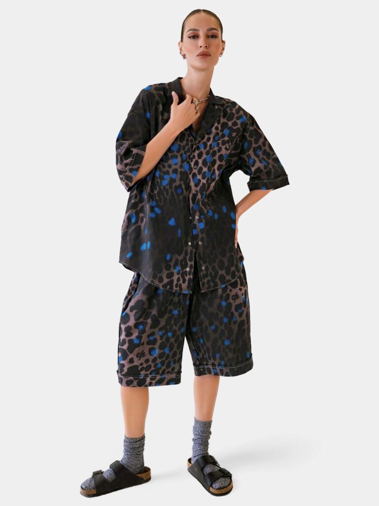 LEOPARD ANIMALISM [ШОРТЫ OVRSZ УНИСЕКС]