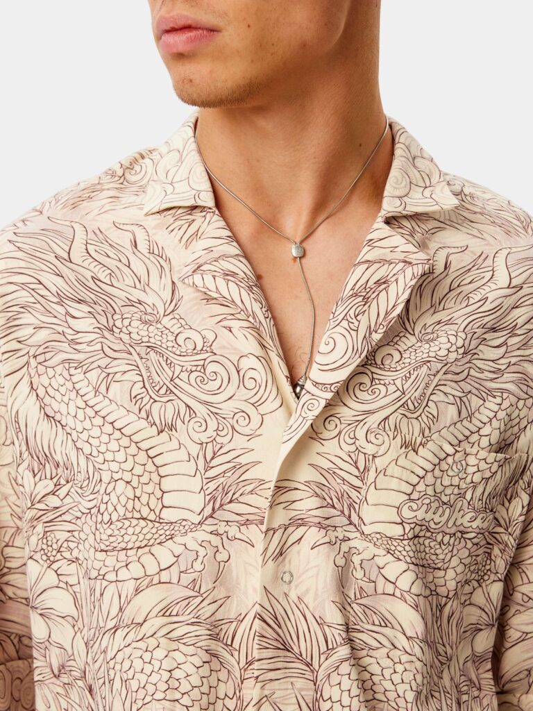 PACIFIC LIGHT [РУБАШКА OVRSZ УНИСЕКС *short]