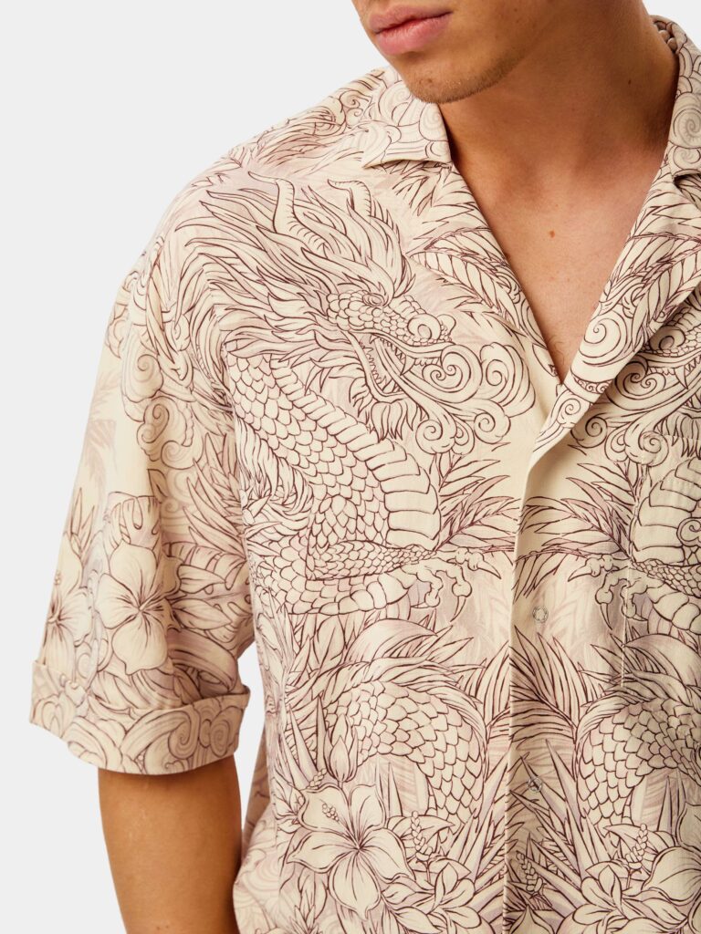 PACIFIC LIGHT [РУБАШКА OVRSZ УНИСЕКС *short]