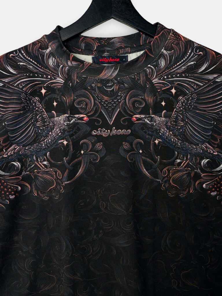 РУССКАЯ НОЧЬ [ФУТБОЛКА OVRSZ УНИСЕКС]