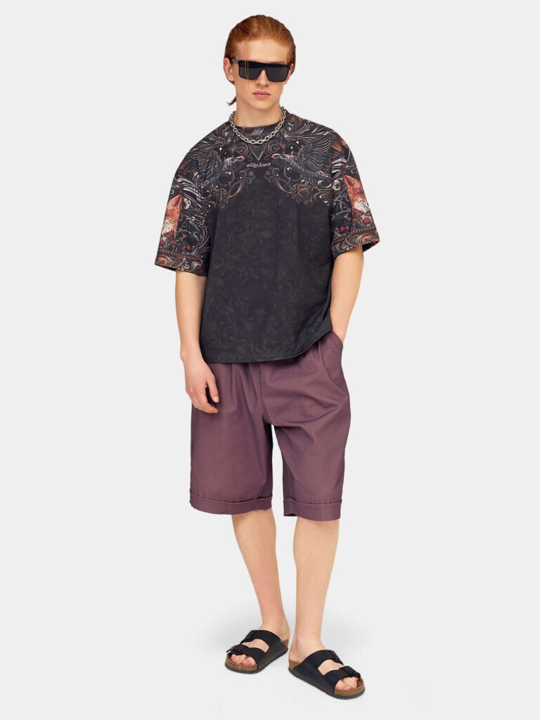 РУССКАЯ НОЧЬ [ФУТБОЛКА OVRSZ УНИСЕКС]