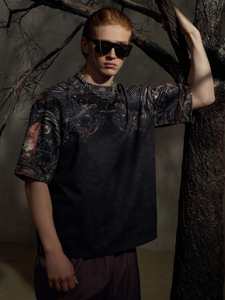 РУССКАЯ НОЧЬ [ФУТБОЛКА OVRSZ УНИСЕКС]