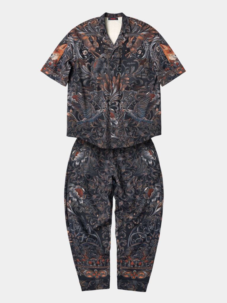 РУССКАЯ НОЧЬ [РУБАШКА OVRSZ УНИСЕКС *short]