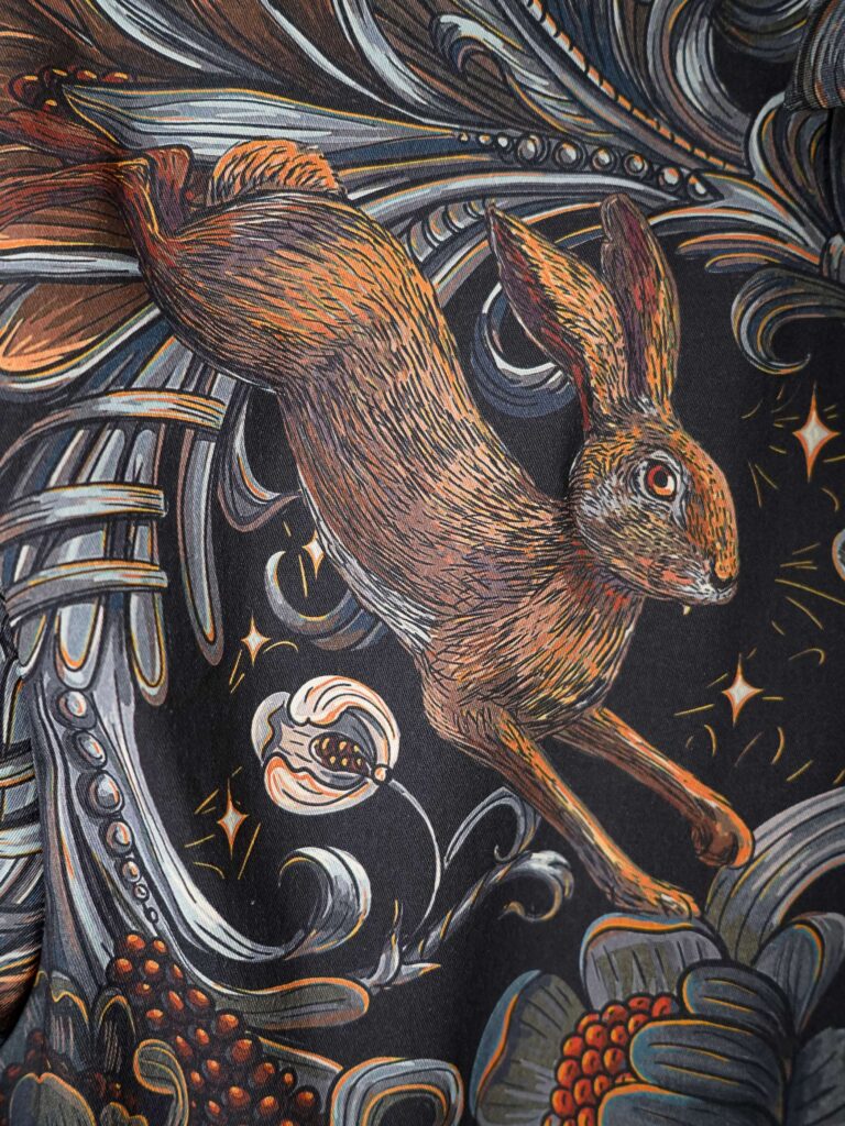 РУССКАЯ НОЧЬ [РУБАШКА OVRSZ УНИСЕКС *short]