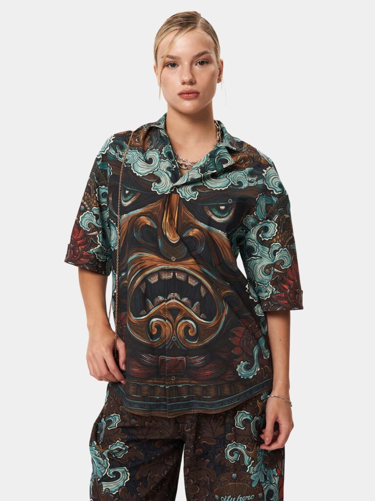 SAMURAI STORY 1.2 [РУБАШКА OVRSZ УНИСЕКС *short]