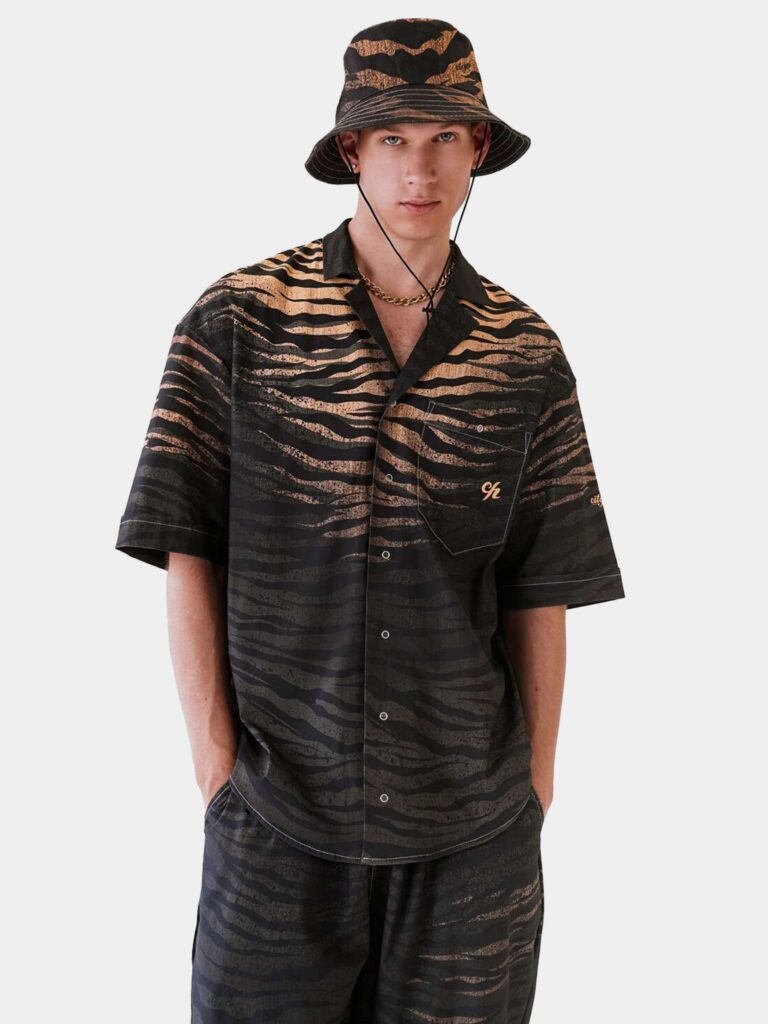 TIGER ANIMALISM [РУБАШКА OVRSZ УНИСЕКС *short]