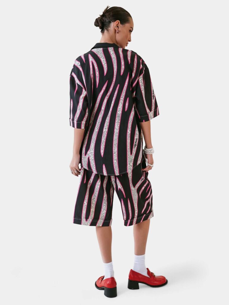 ZEBRA ANIMALISM [ШОРТЫ OVRSZ УНИСЕКС]