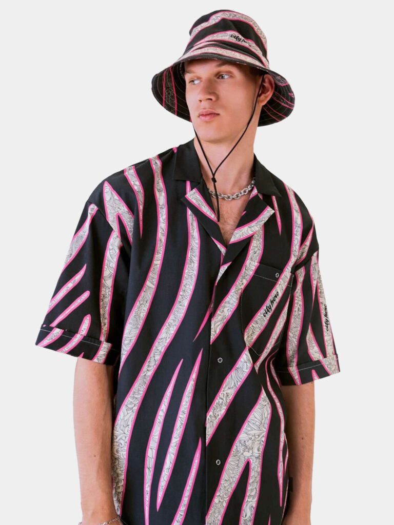 ZEBRA ANIMALISM [РУБАШКА OVRSZ УНИСЕКС *short]