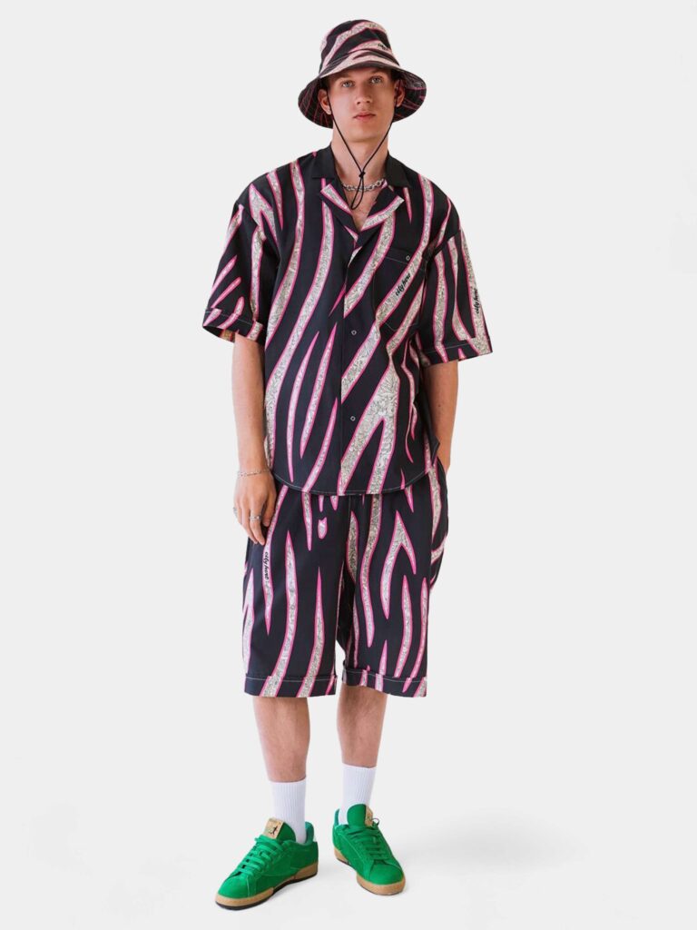 ZEBRA ANIMALISM [ШОРТЫ OVRSZ УНИСЕКС]