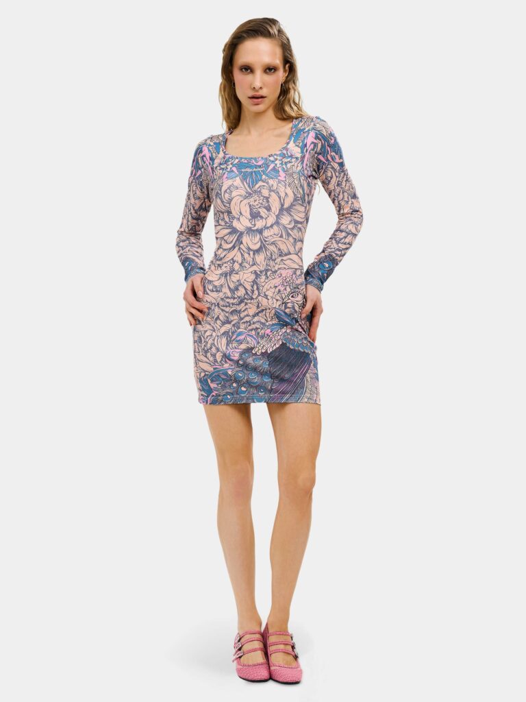 КОМАИНУ VANILLA [ПЛАТЬЕ-ЛОНГСЛИВ]