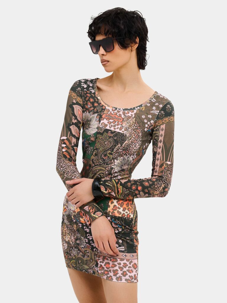 ПЕЙСЛИ САФАРИ [ПЛАТЬЕ-ЛОНГСЛИВ]