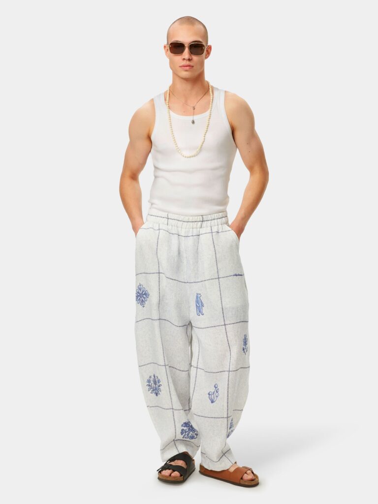 ИНДИГО [БРЮКИ LAZY MONEY]