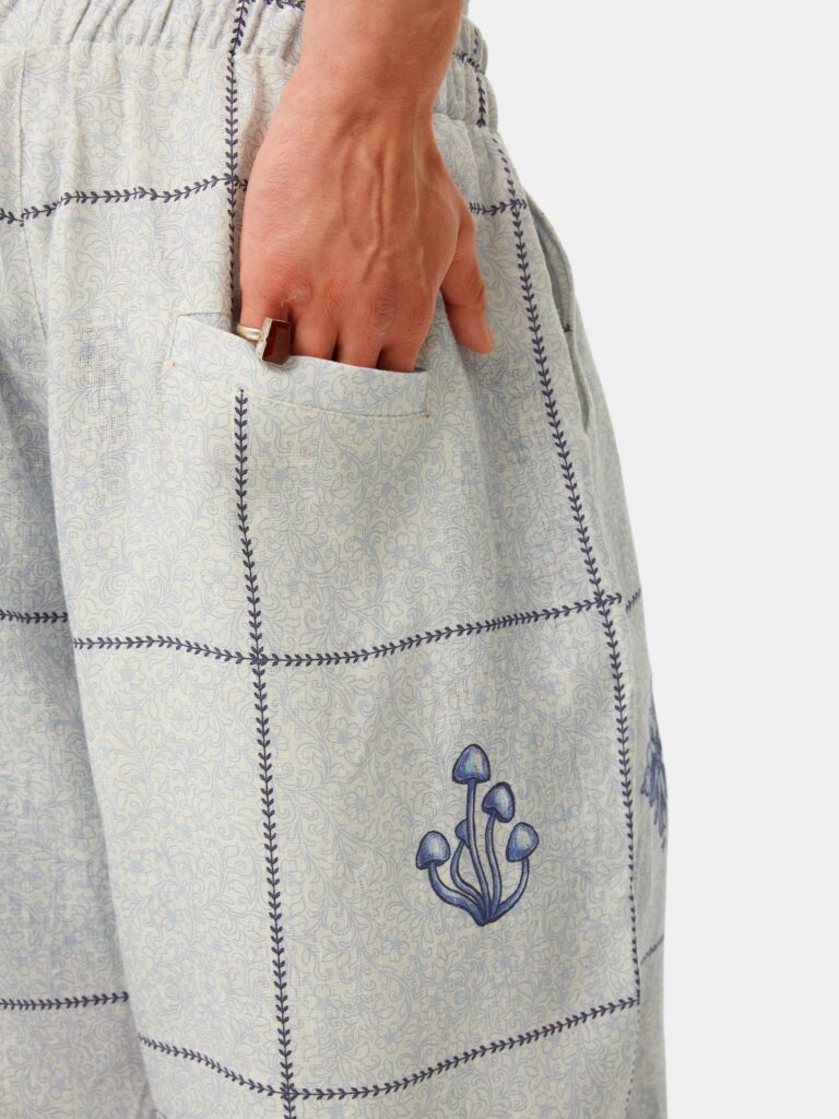 ИНДИГО [БРЮКИ LAZY MONEY]