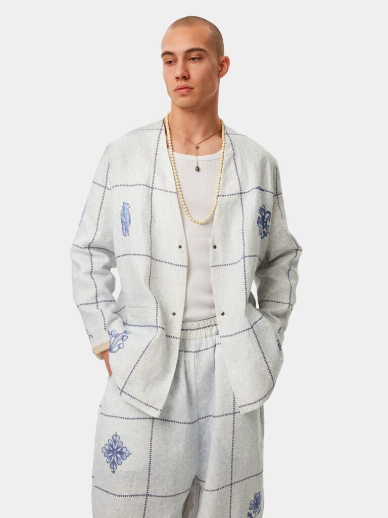 ИНДИГО [ПИДЖАК БЕЗ ЛАЦКАНОВ LAZY MONEY]