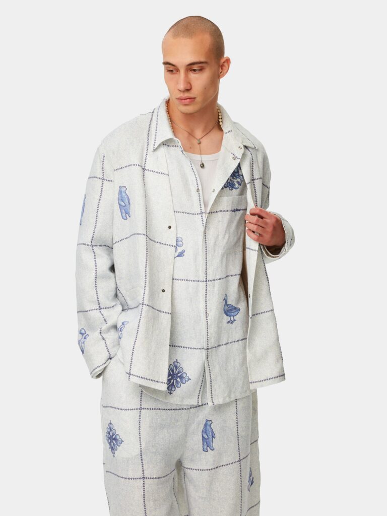 ИНДИГО [ПИДЖАК БЕЗ ЛАЦКАНОВ LAZY MONEY]