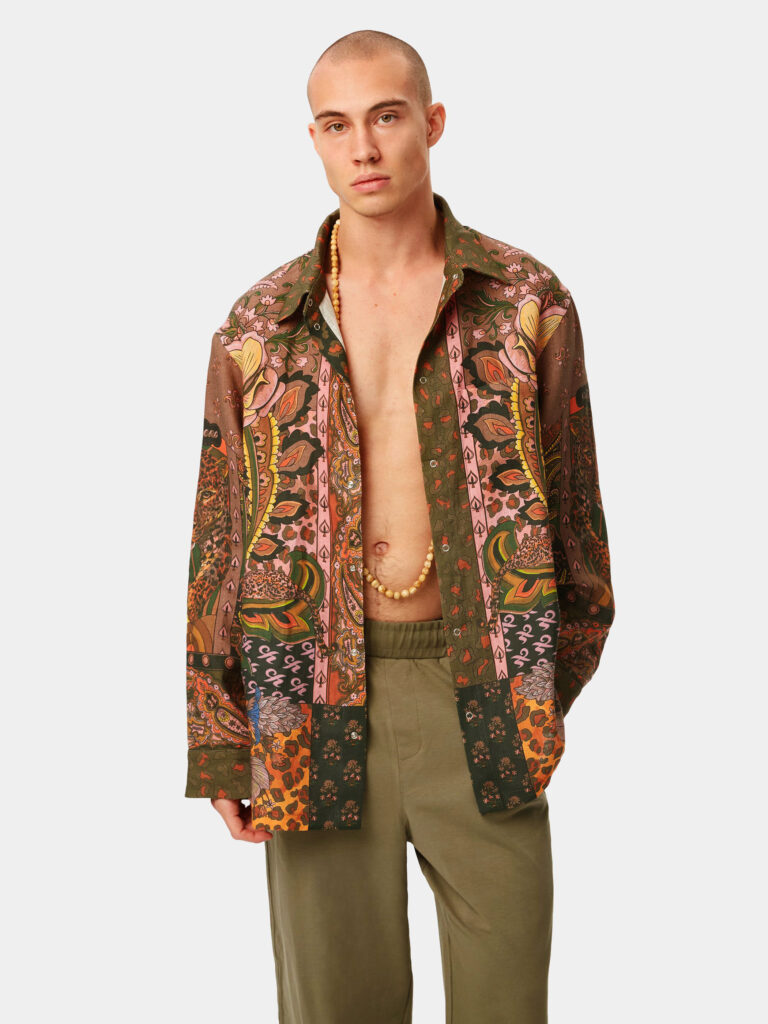 ПЕЙСЛИ САФАРИ [РУБАШКА LAZY MONEY]